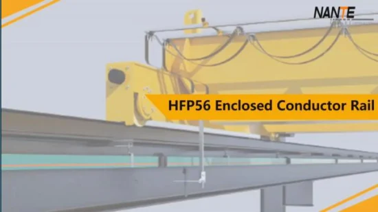 PVC Insulated Enclosed Conductor Rail Crane Bus Bar